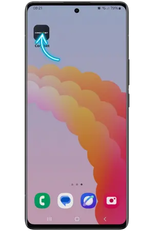Corgibet App Symbol auf dem Android-Startbildschirm