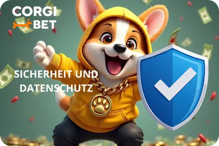 Sicherheitseinstellungen, Login und Datenschutz in der Corgibet App